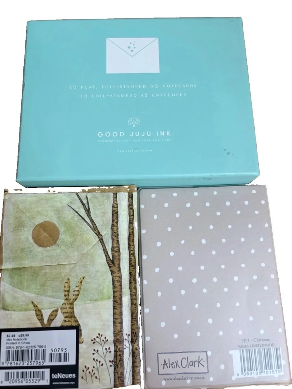 🔥🏷️Stationary Bundle Set of Blank Cards New In Box and 2 Small Notepads New
